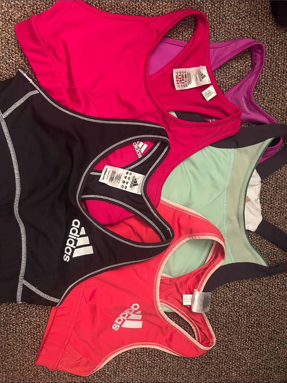 Adidas Sports Bras Bundle - Set of 5